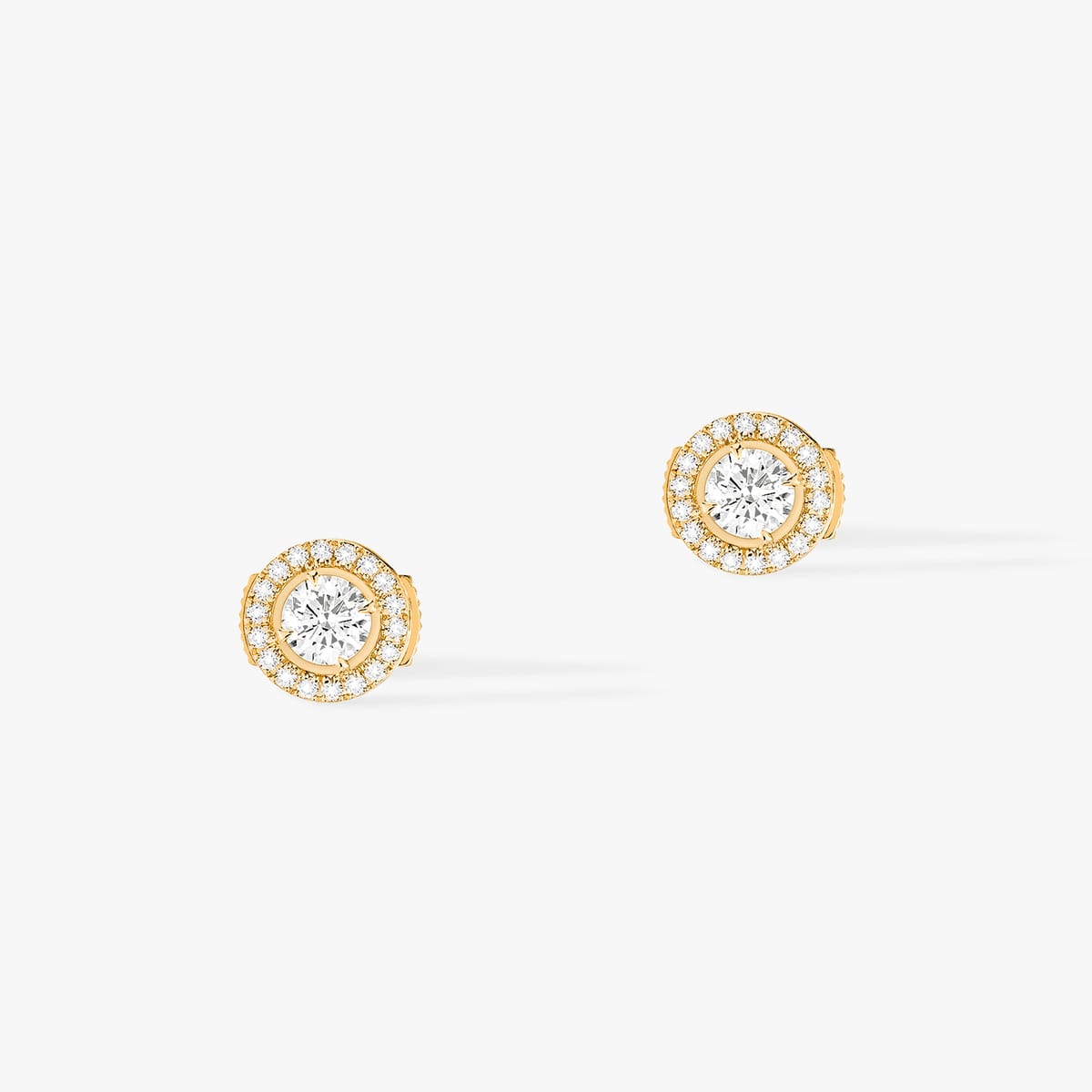 Boucles d'oreilles Femme Or Jaune Diamant Joy 0,25ct 04445-YG