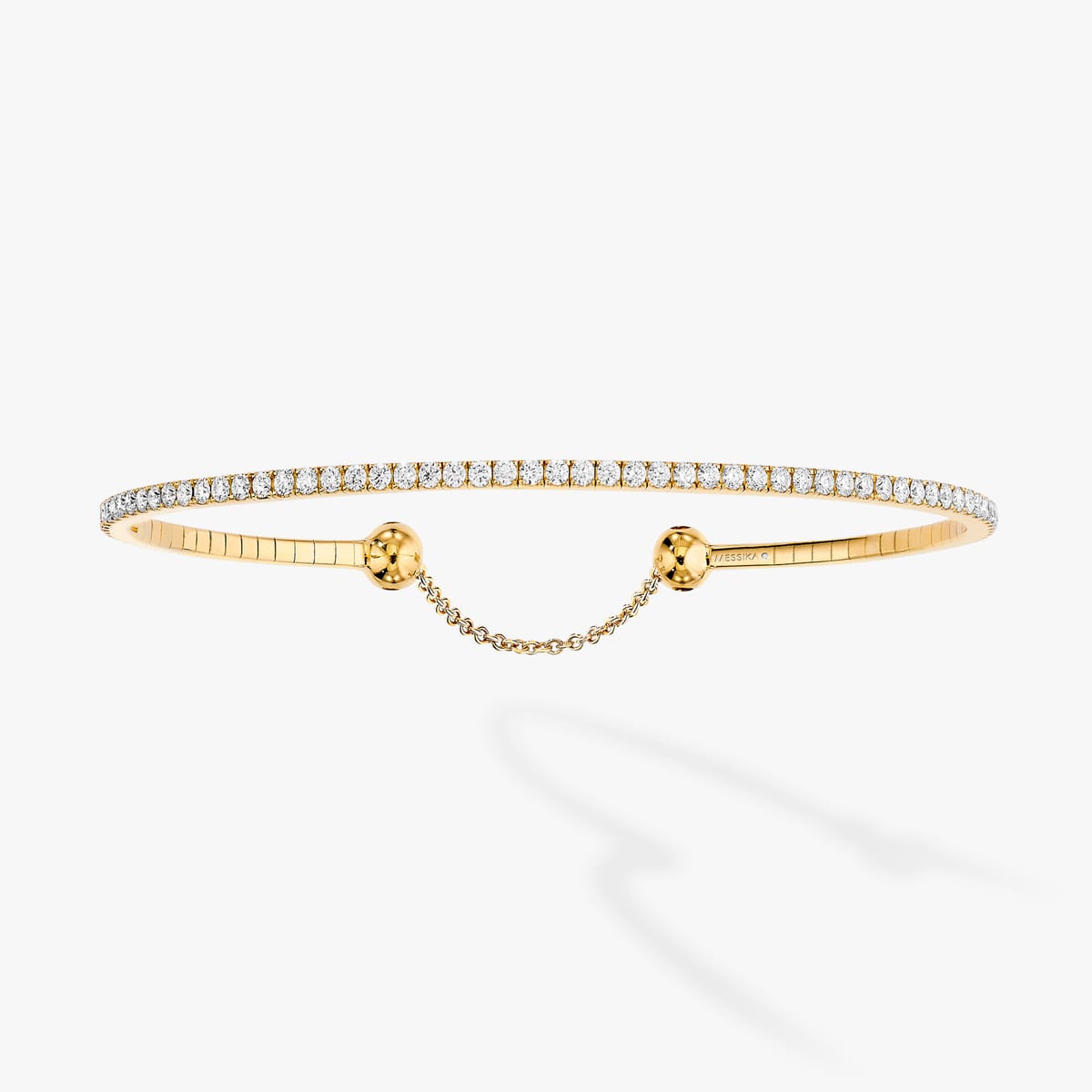 Bracelet For Her Yellow Gold Diamond Skinny 1,6ct 04849-YG