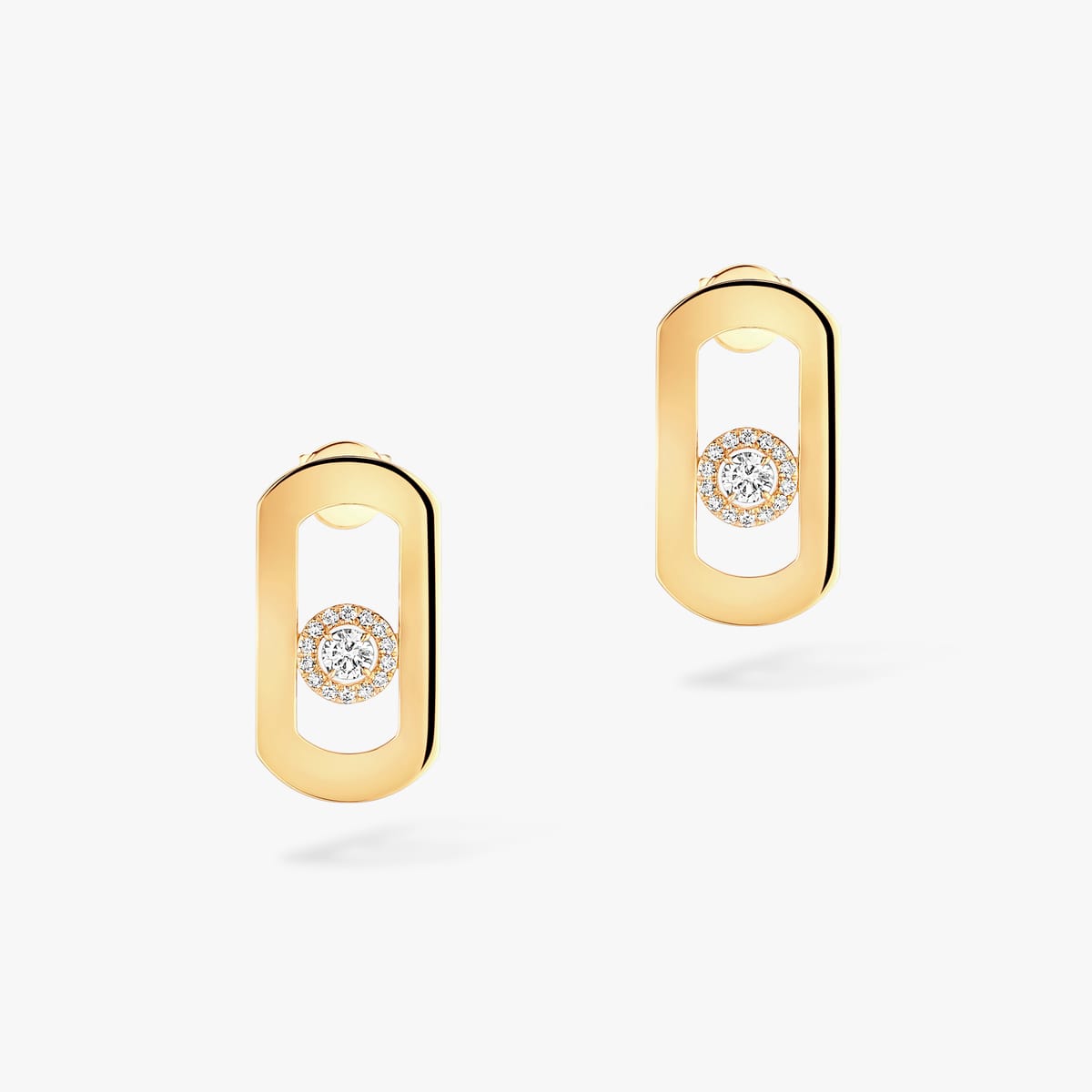 Boucles d'oreilles Femme Or Jaune Diamant Boucles d'oreilles So Move 12930-YG