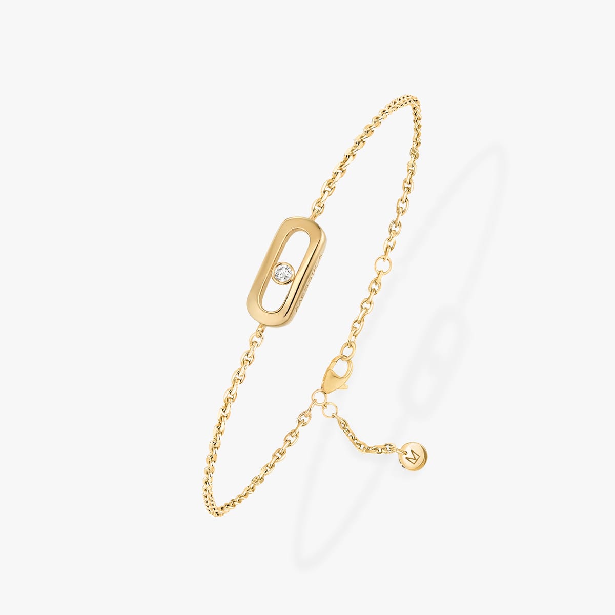 Bracelet Femme Or Jaune Diamant Bracelet enfant Messika Care(s) 12500-YG