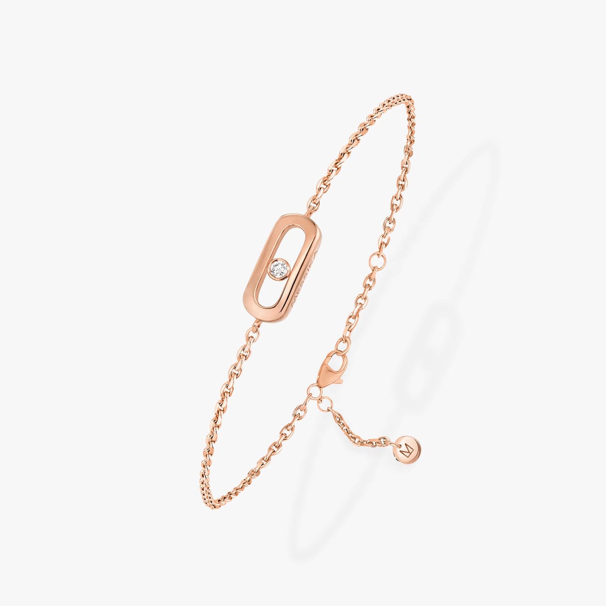 Bracelet Enfant Or Rose Diamant Bracelet enfant Messika Care(s) 12500-PG