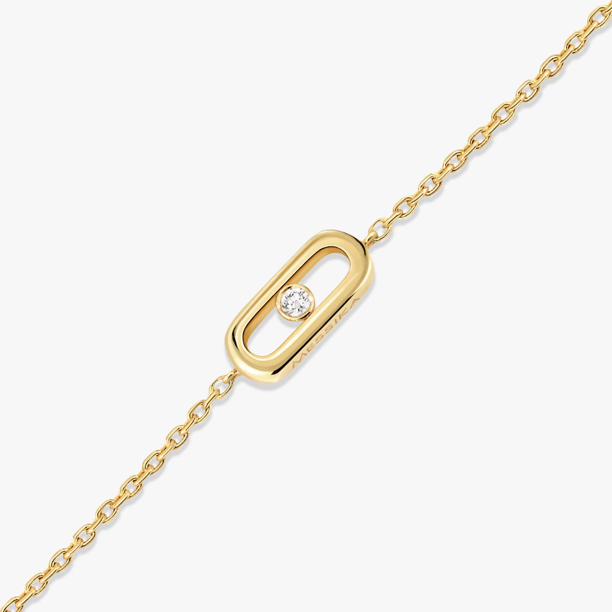 Bracelet Femme Or Jaune Diamant Bracelet enfant Messika Care(s) 12500-YG