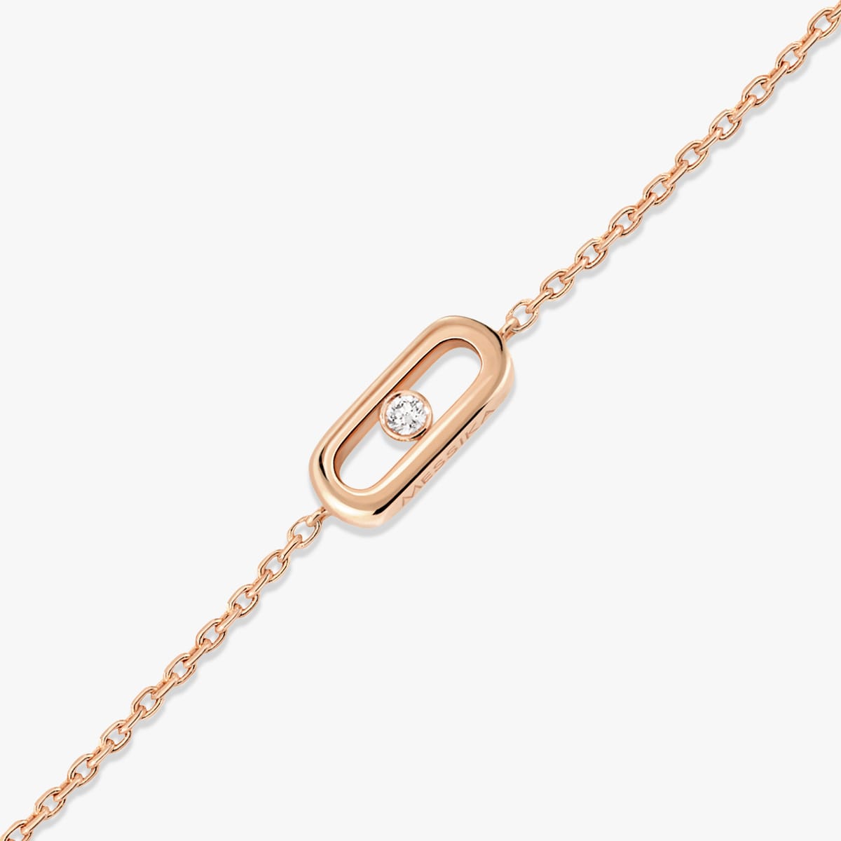 Bracelet Enfant Or Rose Diamant Bracelet enfant Messika Care(s) 12500-PG