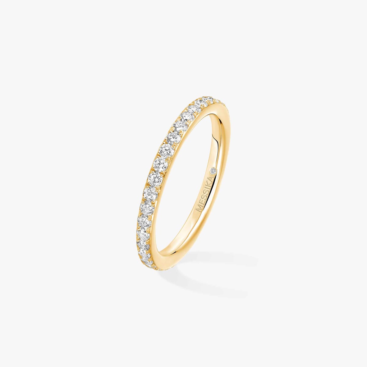 Bague Femme Or Jaune Diamant Alliance Gatsby 04036-YG