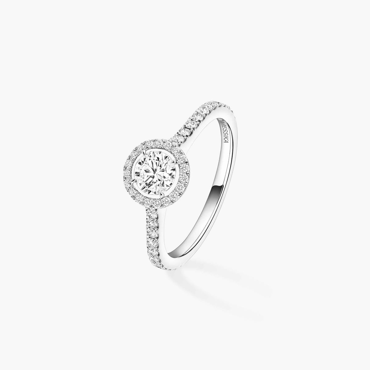 Bague Femme Or Blanc Diamant Joy 0,40ct 14508-WG