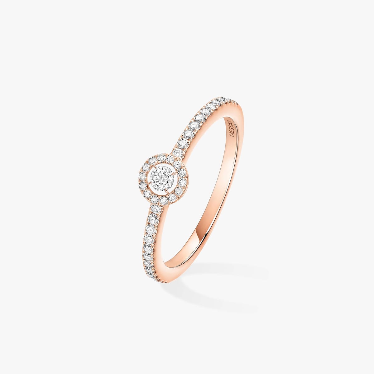 Bague Femme Or Rose Diamant Joy XS 05493-PG
