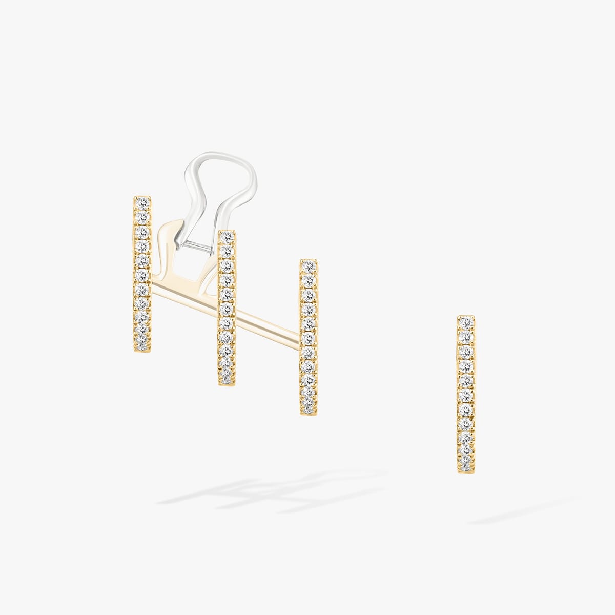 Boucles d'oreilles Femme Or Jaune Diamant Multi-créoles Gatsby 06503-YG