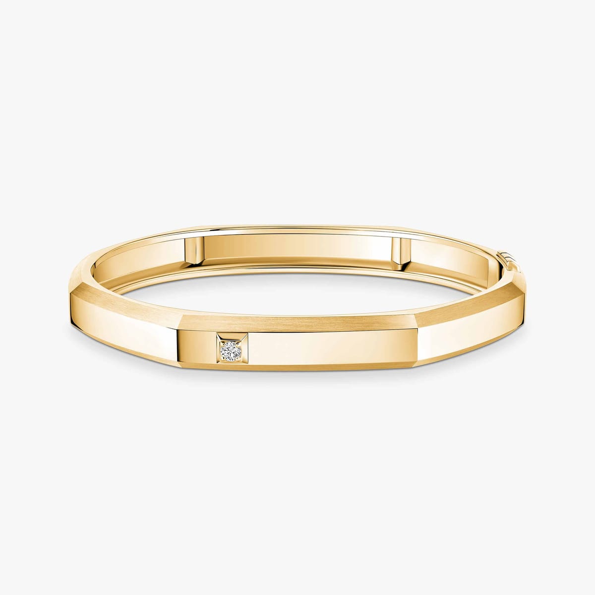 Bracelet Mixte Or Jaune Diamant Bracelet Moderniste MM 14539-YG