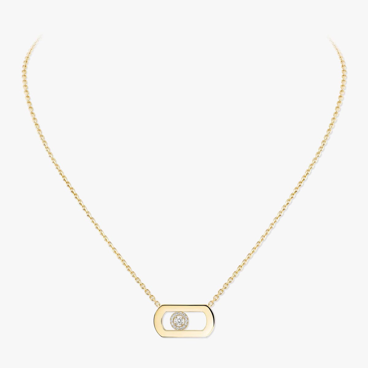 So Move necklace Yellow Gold For Her Diamond Necklace 12944-YG