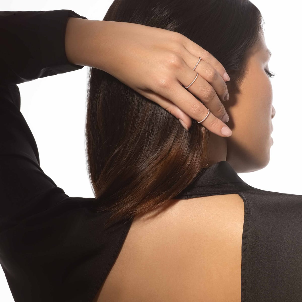 Ring For Her Pink Gold Diamond Alliance Gatsby XS 05064-PG