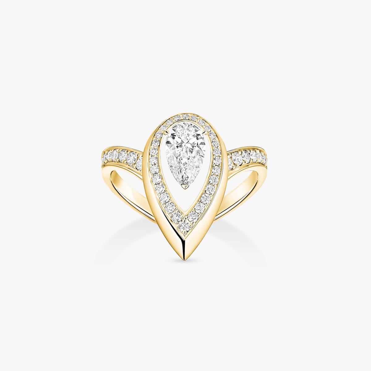 Bague Femme Or Jaune Diamant Fiery 0,50ct 14115-YG