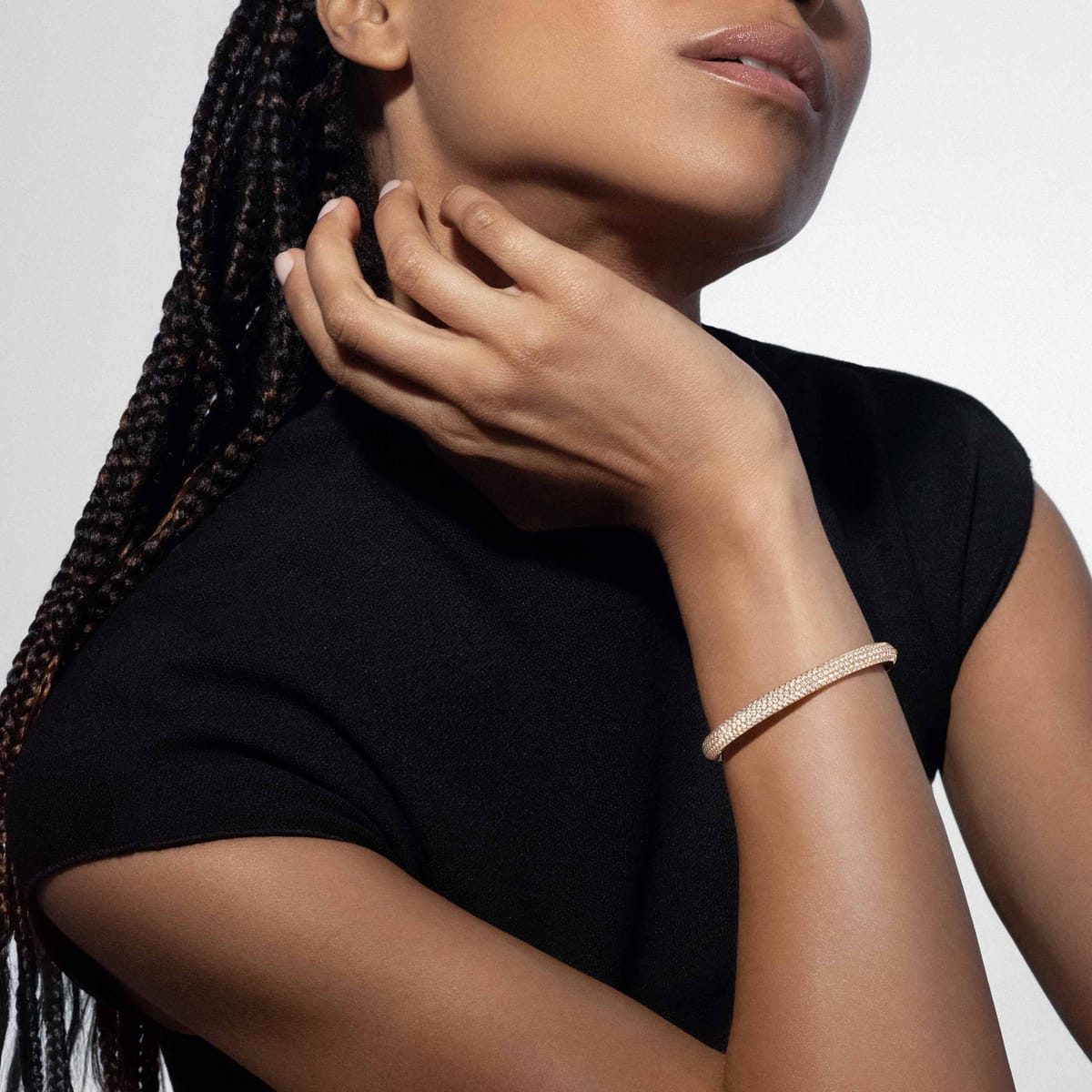 Bracelet For Her Yellow Gold Diamond Bracelet Divine Enigma 12752-YG