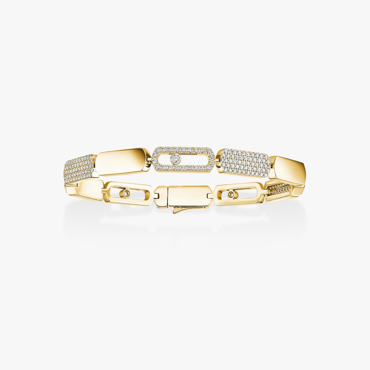 Bracelet For Her Yellow Gold Diamond Imperial Move PM 13911-YG