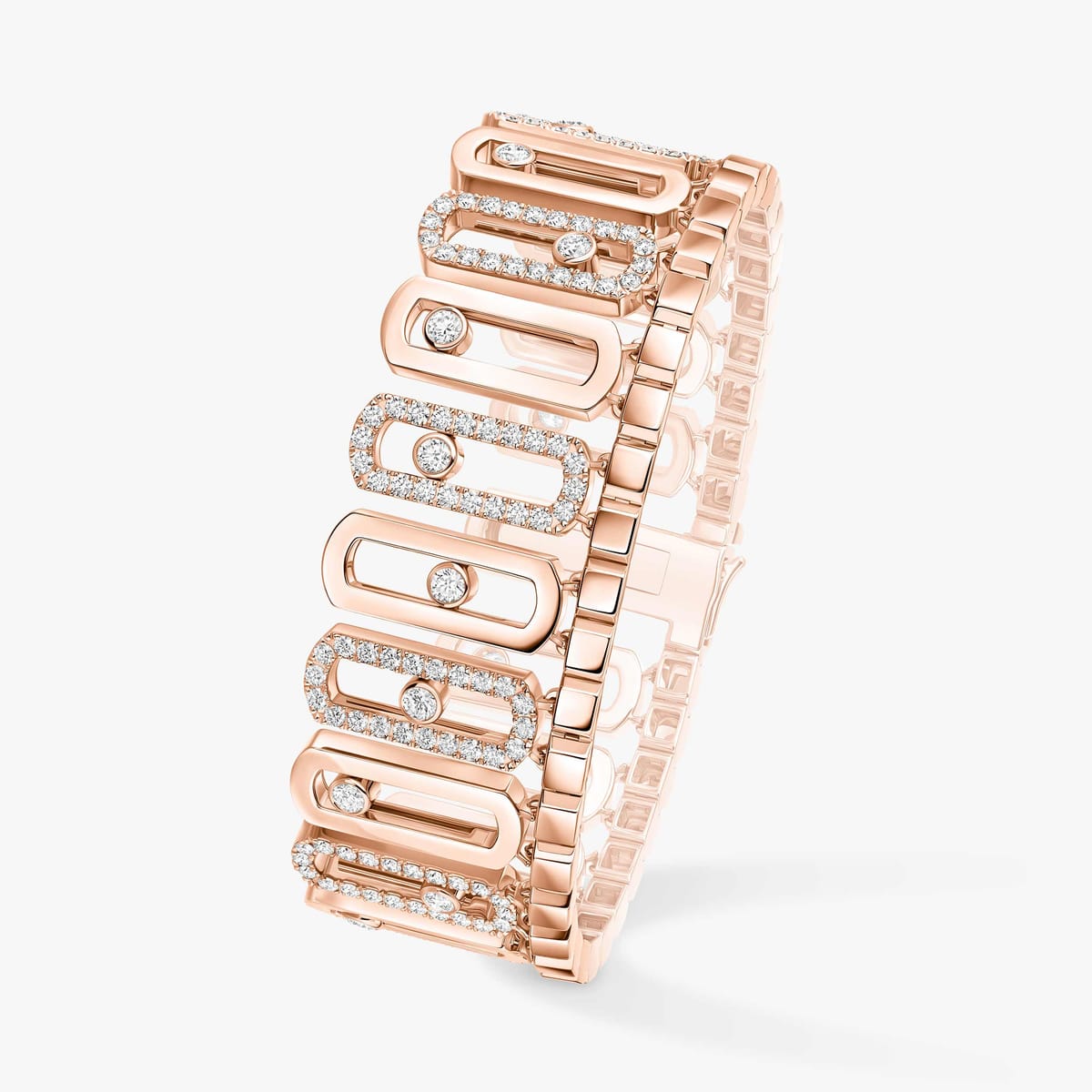 Bracelet Femme Or Rose Diamant Move Iconica 12976-PG