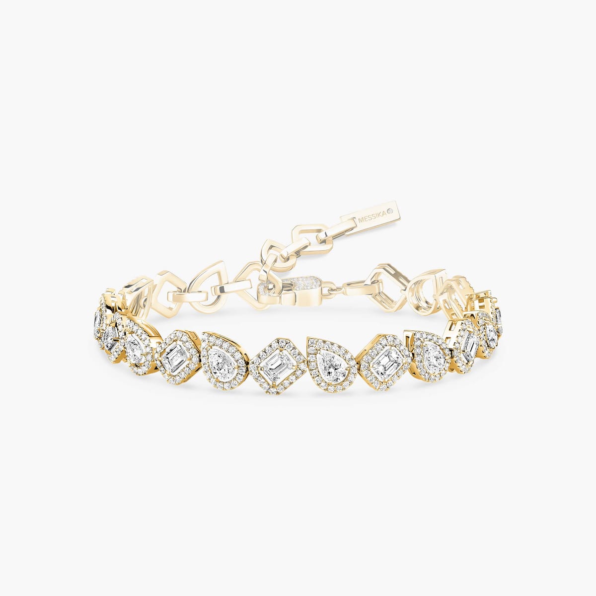 Bracelet Femme Or Jaune Diamant My Twin Rivière 13452-YG