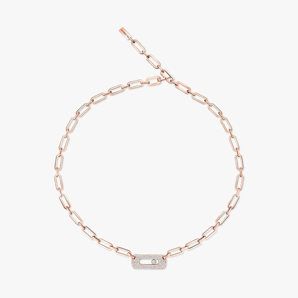 Collier Femme Or Rose Collier Move Link 12095-PG