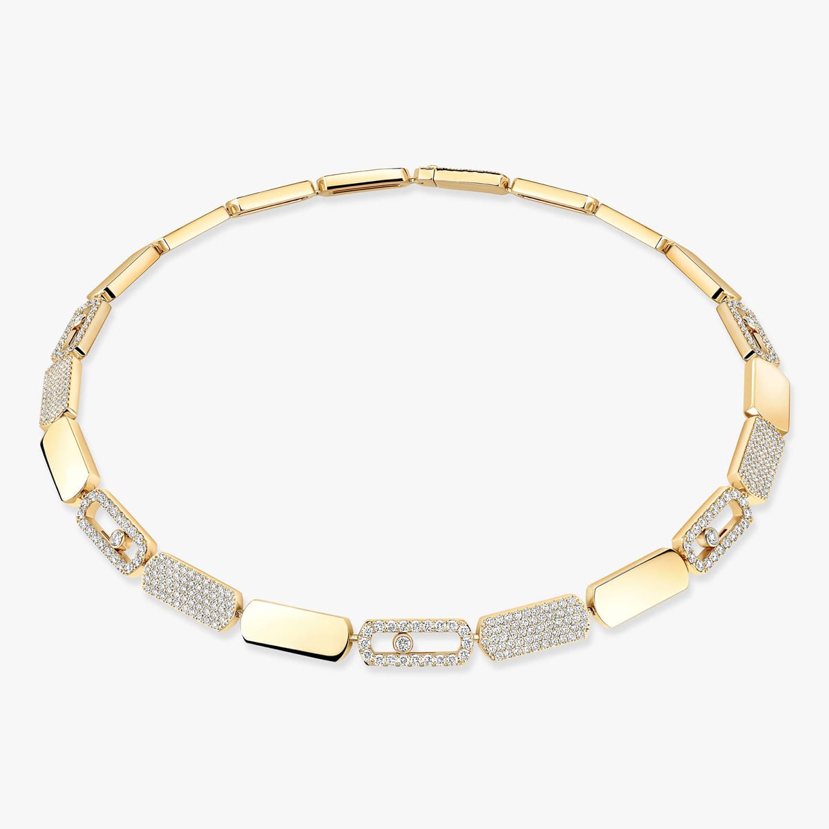 Collier Femme Or Jaune Diamant Imperial Move 14152-YG