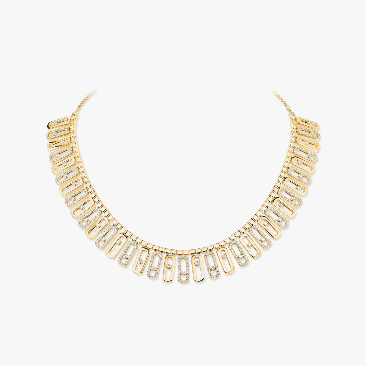 Collier Femme Or Jaune Diamant Move Iconica 12558-YG