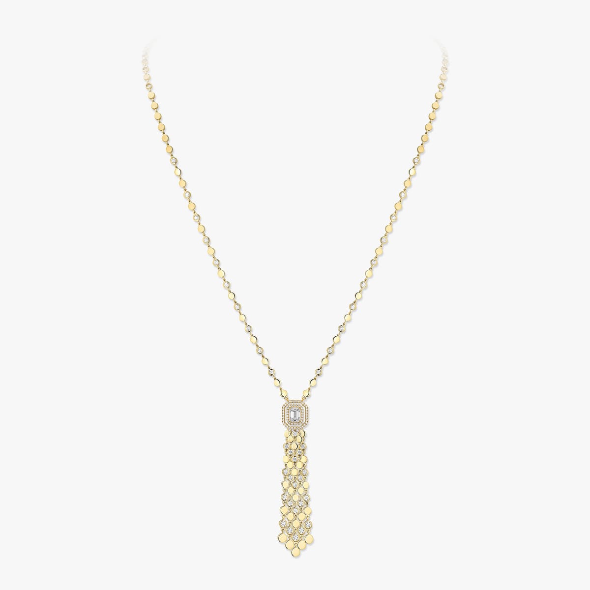 Collier Femme Or Jaune Diamant Pompon D-Vibes 13175-YG